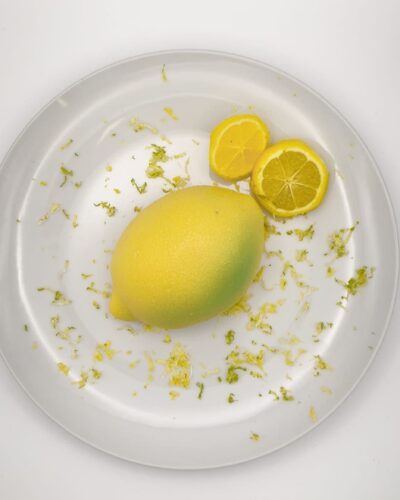 Trompe l'oeil Zitrone